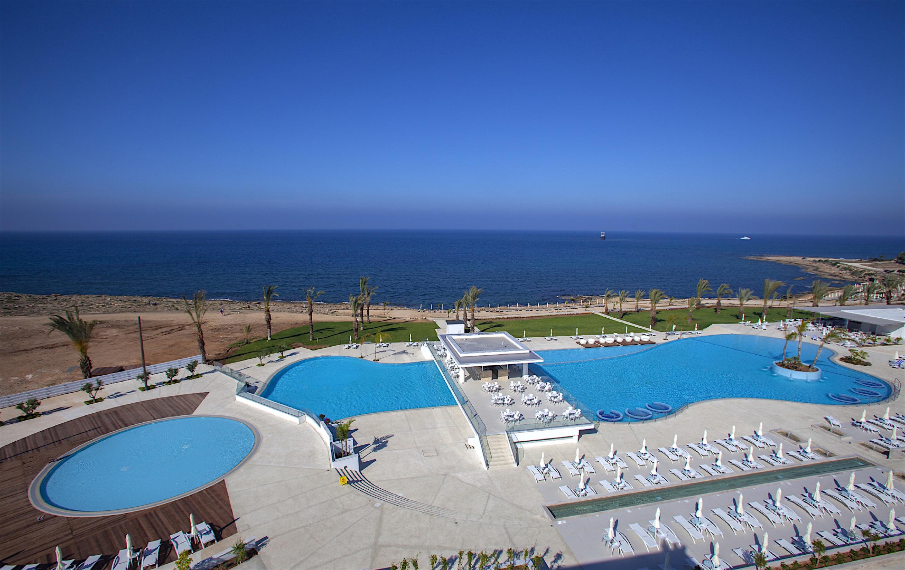 King Evelthon Beach Hotel & Resort Pafos Zewnętrze zdjęcie