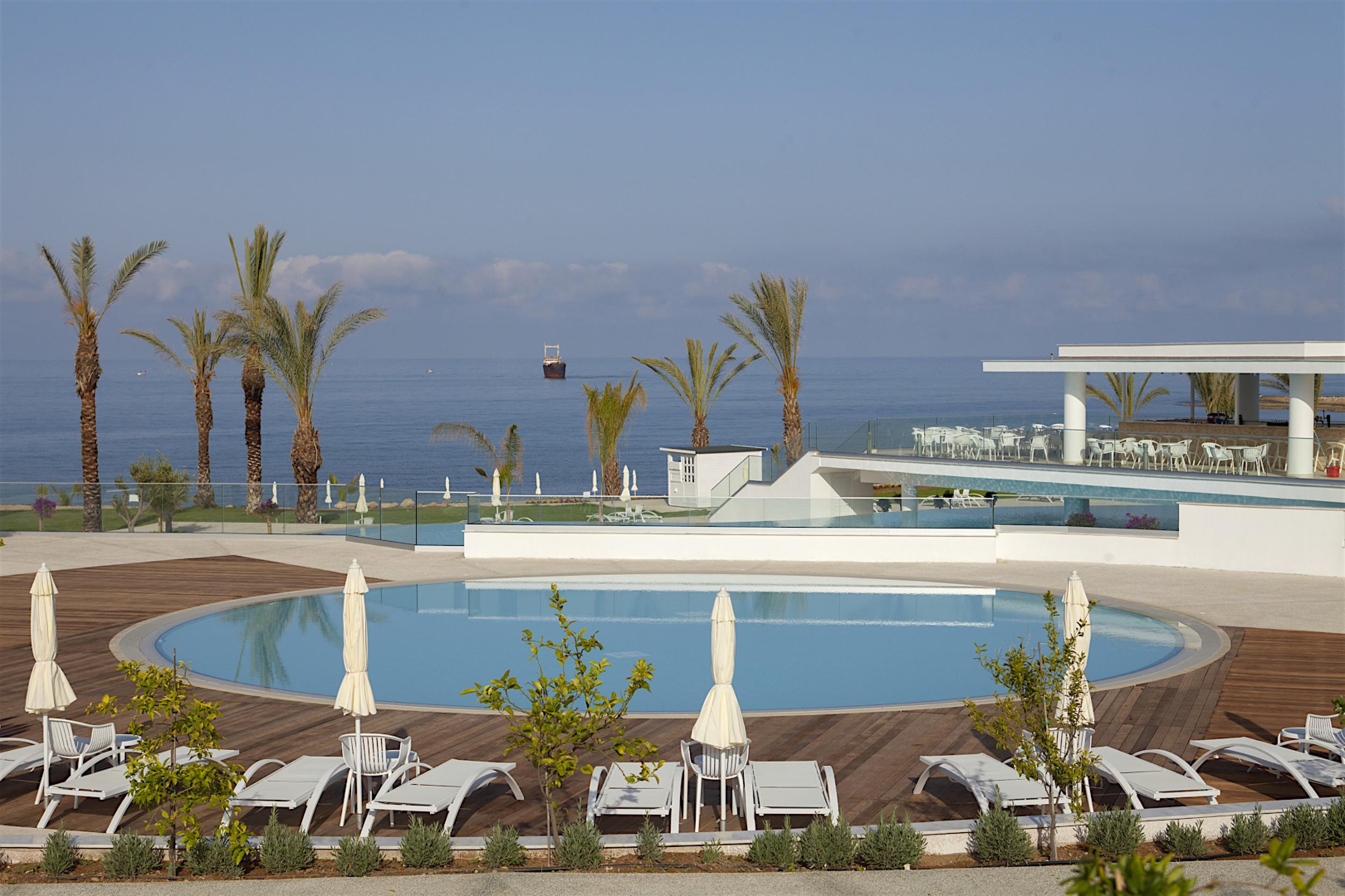 King Evelthon Beach Hotel & Resort Pafos Zewnętrze zdjęcie