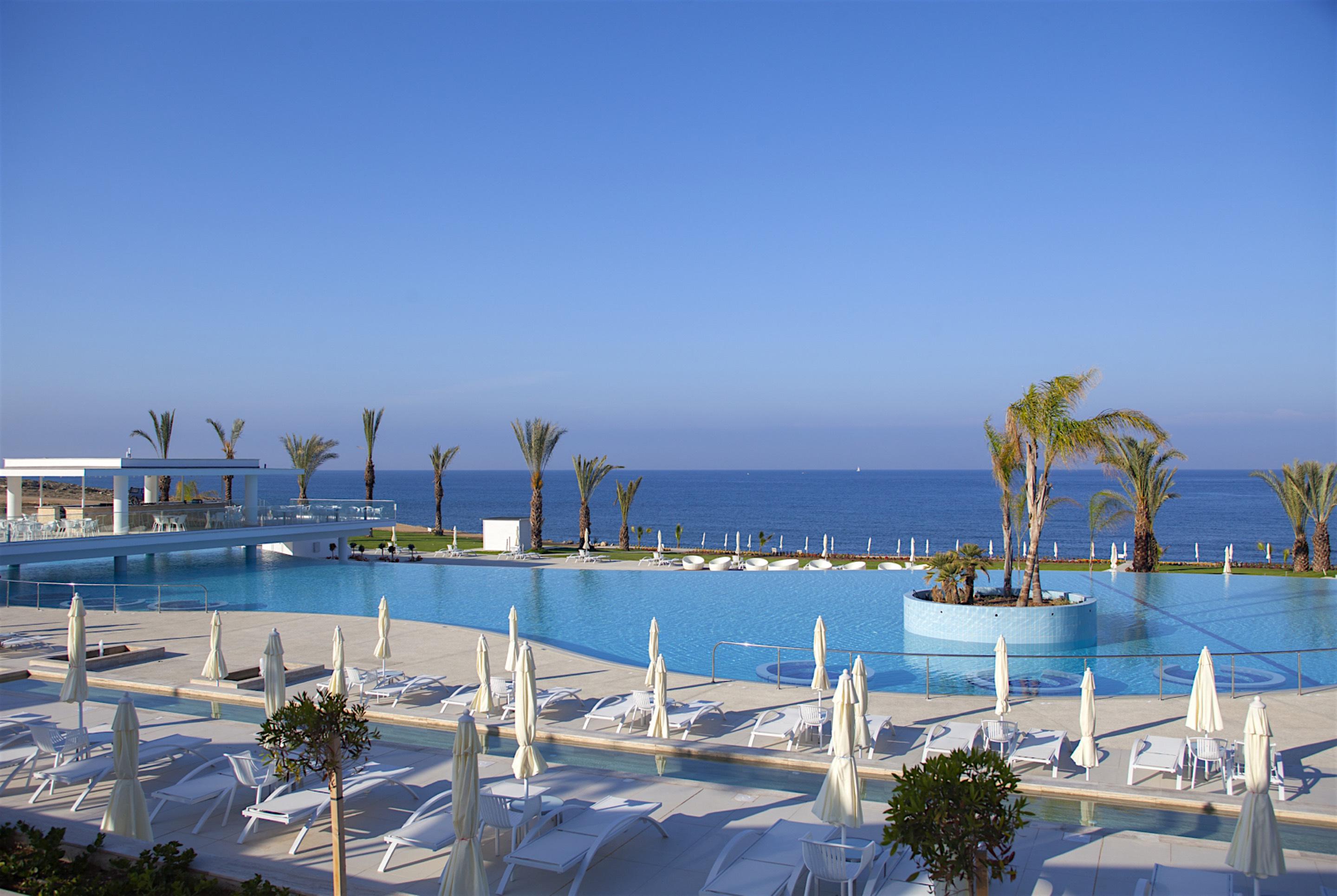 King Evelthon Beach Hotel & Resort Pafos Zewnętrze zdjęcie